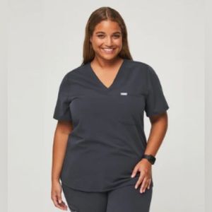 Figs Caterina one pocket scrub top